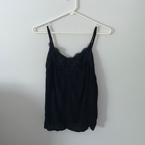 Abercrombie Black Lace Tank
